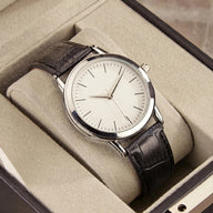 Glass-Lid Watch Display Box, alternate view