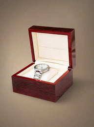Piano Lacquer Luxury Wooden Watch Box, alternate view